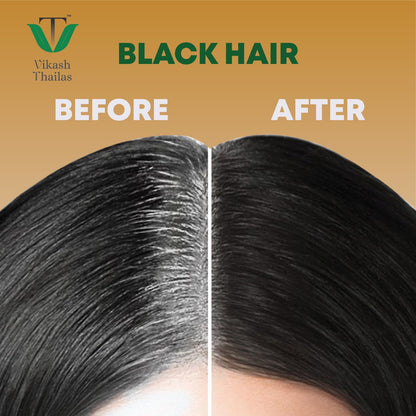 Black Premature Grey Hair Oil