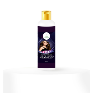 100ml 2in1 Anti Dandruff & Hair Fall Control Shampoo (Sulphate Free)