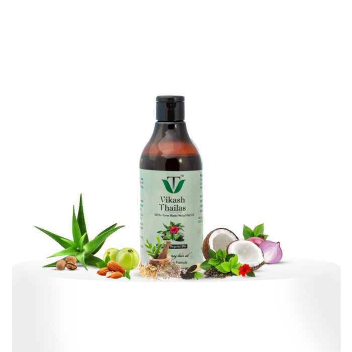 300ml Black Premature Grey Hair Oil